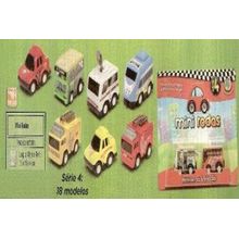 Coleção Carrinhos - Mini Rodas - Caixa C/ 12 Cartelas - Dtc