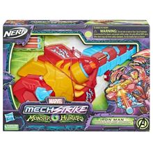 Lançador Dardos Nerf Espada Retrátil Vingadores Monster Hunters - Homem de Ferro - Hasbro