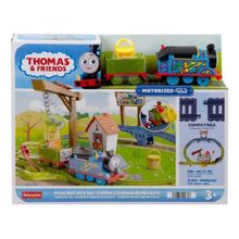 Thomas E Seus Amigos Pista Entrega De Pintura -  Locomotiva Motorizada - Mattel