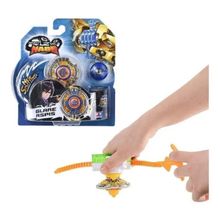 Pião Com Lançador De Batalha Infinity Nado Splitting Combat System - Glare Aspis- Candide