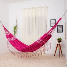 Rede de Dormir Pernambucana Rosa