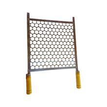 Grelha Galvanizada Tela Moeda Para Churrasqueira 60x50cm