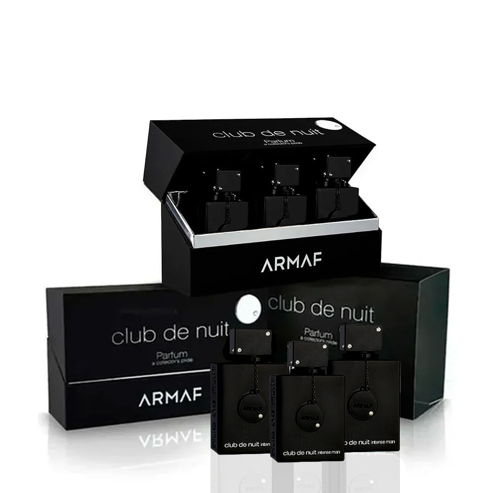Kit Armaf Club de Nuit Intense Man - Perfume Masculino 3x30ml