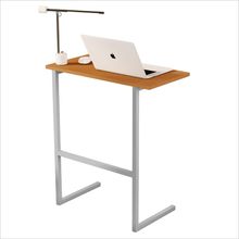 Mesa P/Notebook Thor MDP Pés Ferro Nature / Cinza