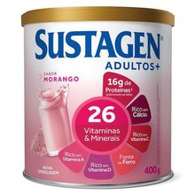 Sustagen Adultos+ Sabor Morango 400g