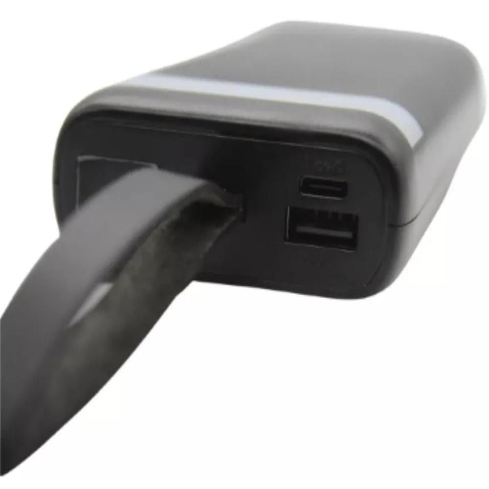 Carregador Power Bank Com Luz Led Turbo 20.000mah YD-06 H´maston Preto