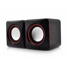 Caixa De Som Para Computador PC Notebook 5w Rms Cabo P2 USB