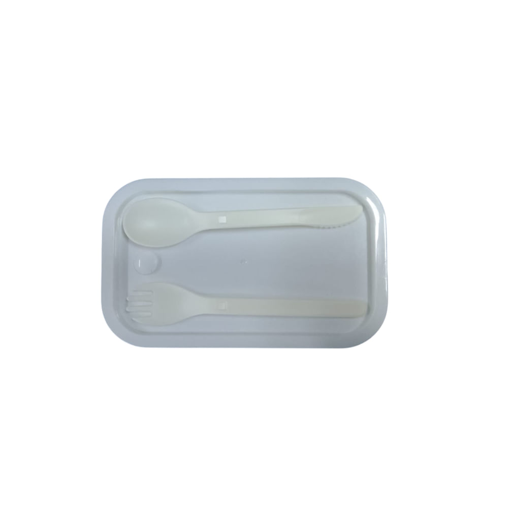 Kit Marmiteira com Talheres 900ml - Preta