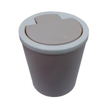 Lixeira com Tampa Click 5 Litros 2446970 Rosa - Quanhe