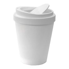 Lixeira de Chão c/ Tampa Basculante Branca - Quanhe