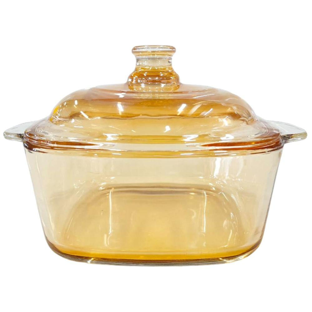 Terrina/Tigela Quadrada com Tampa 1 Litro N249062-4 - Quanhe