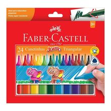 Caneta Hidrográfica Jumbo 24 Cores 15.0224J - Faber Castell