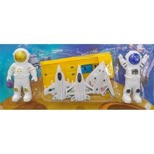 Boneco Astronauta Modelo2 PI4526 Nave Espacial - Pica Pau