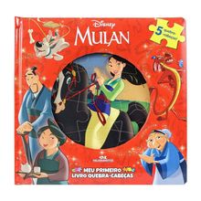 Meu Primeiro Livro Quebra Cabeça Mulan - Melhoramentos