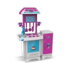 Cozinha Completa Infantil Pink com Água 8074 - Magic Toys