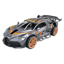 Carro Fricção com Som e Luz Racing Club Cinza - Zoop Toys