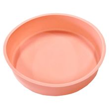 Forma para Bolo Redonda em Silicone Laranja - Quanhe