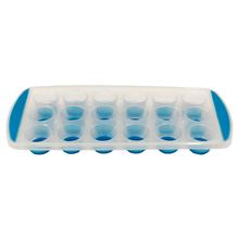 Forma de Gelo Redonda com Fundo de Silicone Azul - Douba