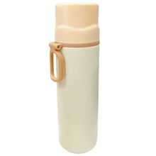 Garrafa Térmica com Copo 450ml 2443694 Creme - Quanhe