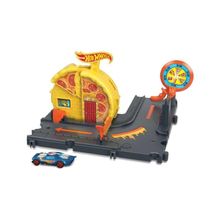 Hot Wheels City Pista de Pizzaria Veloz e Carrinho - Mattel