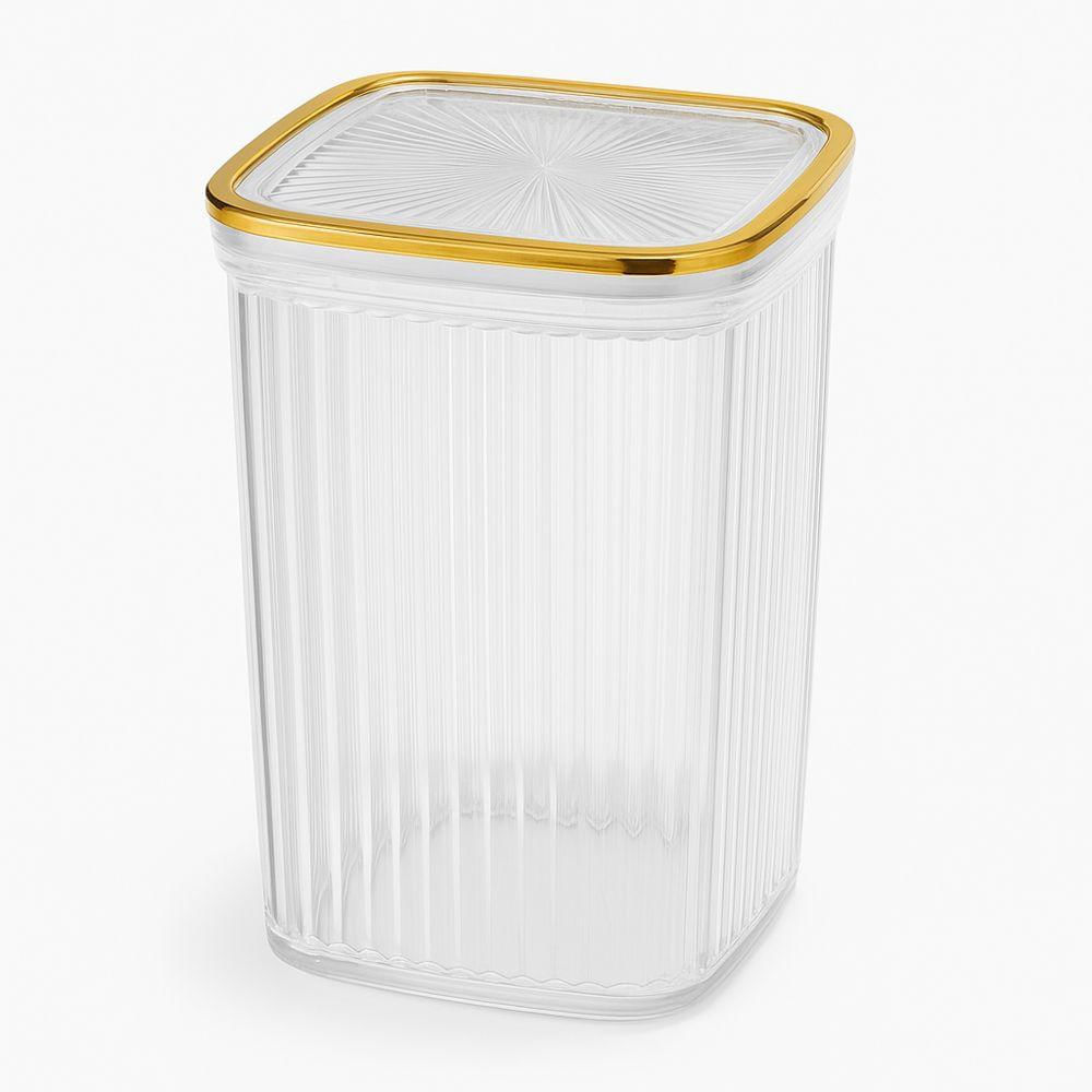 Pote Hermético para Alimentos Quadrado 800ml - Quanhe