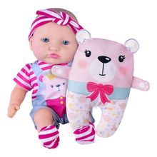 Boneca Love Bebê Minha Naninha Preferida Menina - Cotiplás