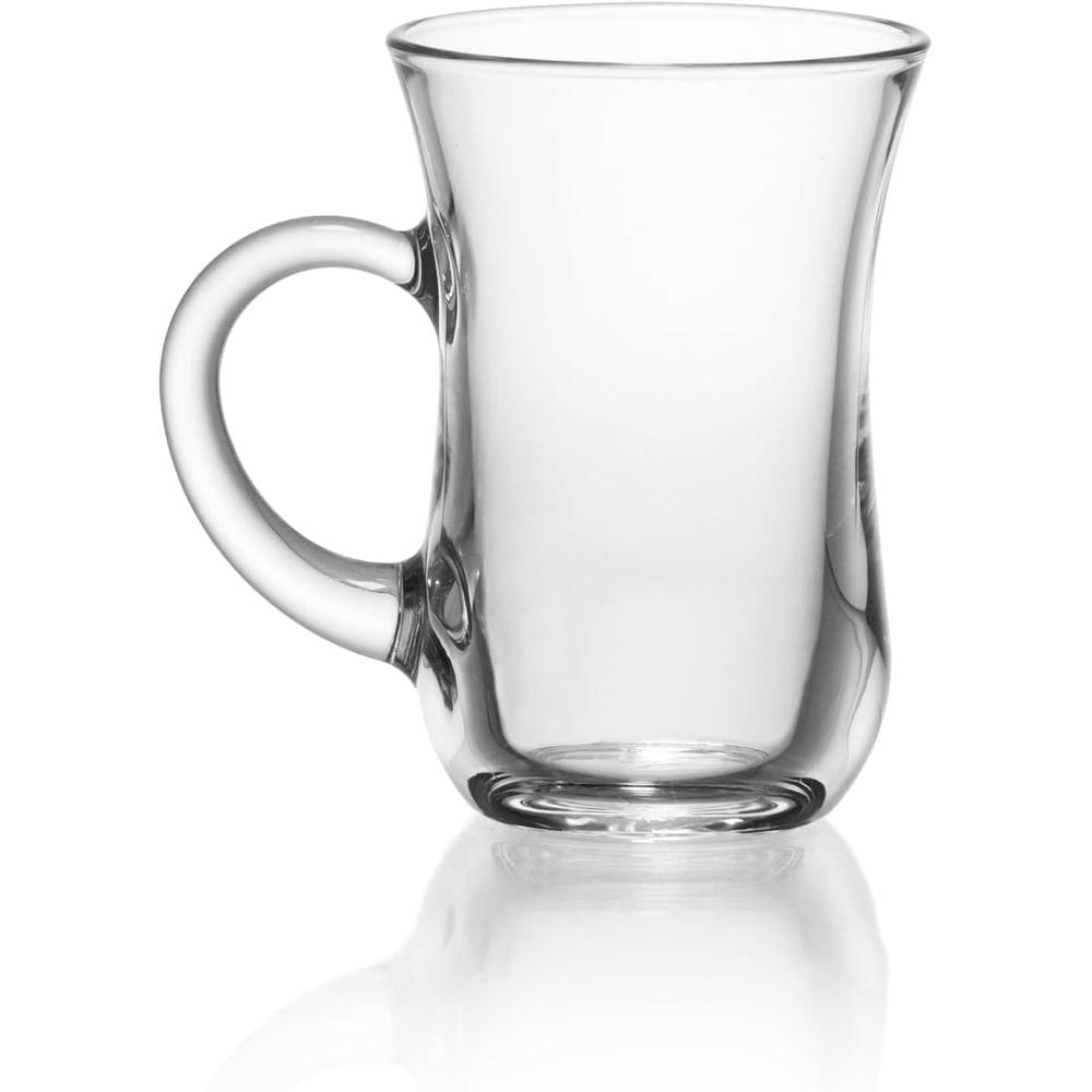 Jogo de Canecas de Vidro 150ml 6 Peças N240122-3 - Quanhe