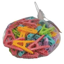 Kit Prendedores para Roupas 50 unidades Coloridas - Quanhe