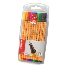 Caneta Stabilo 118.5600 com 10 Cores