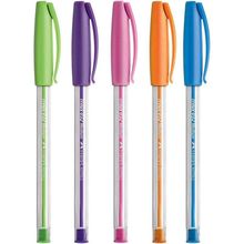 Caneta Trilux 5 Cores Ponta Média - Faber-Castell