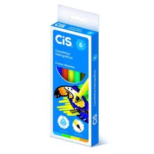 Canetinha Hidrografica 6 Cores 484400 - Cis
