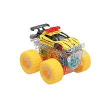 Carrinho de Polícia com Fricção Amarelo N244147-1 - Quanhe