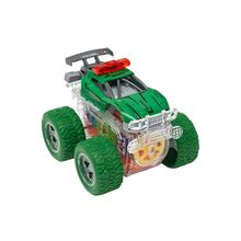 Carrinho de Polícia com Fricção Verde N244147-1 - Quanhe