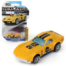 Carrinho F11 Alloy Car de Metal N244165-3 Amarelo - Quanhe