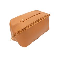 Estojo/Necessaire com Divisórias 2450168 Marrom - Quanhe