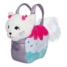 Barbie Pelúcia na Bolsinha Cupcake Gato - Mattel