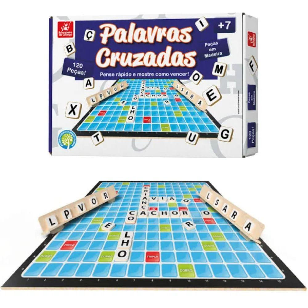 Encontraproduto.com.br - Jogo Palavras Cruzadas 6073 - Brincadeira De Criança