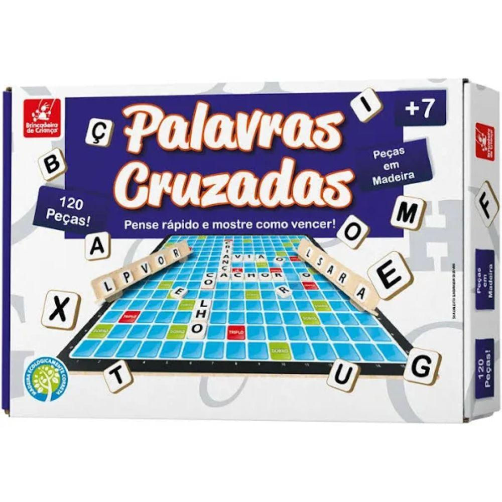 Encontraproduto.com.br - Jogo Palavras Cruzadas 6073 - Brincadeira De Criança