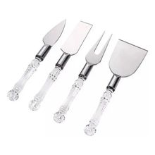 Conjunto de Espátulas para  Queijo 4 Peças 18 cm - Quanhe