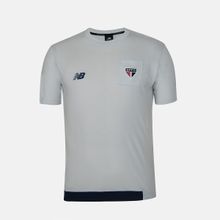 Camisa São Paulo Viagem 1 24/25 New Balance Original Cinza