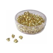 Ilhós Niquelado - Super Resistênte Tam 4,8x4,6mm Cor Ouro