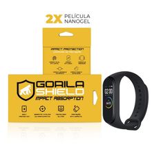 Película de Nano Gel Dupla para Xiaomi Mi Band 4 - Gorila Shield