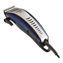 Cortar De Cabelo Mondial CR07 4 Níveis De Altura Azul Prata 220v
