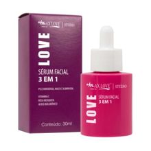 Sérum Facial 3 em 1 Max Love 30 ml