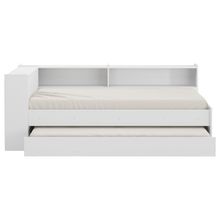 Bicama com Prateleira e Baú para Colchão 190cmx80cm Branca