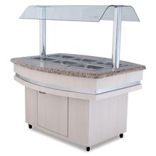 Buffet Self Service Quente 08gns Bf002 Frilux Buffet Quente Linha Luxo 8 Cubas 220v
