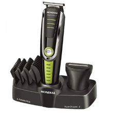 Máquina Corta Cabelo Mondial Super Groom Cortador De Barba