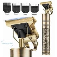 Máquina Corta Cabelo Recarregável Barbeador Usb Sem Fio