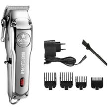 Máquina Corta Cabelo Fino Acabamento Kemei Aparador