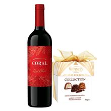 Kit Vinho Tinto + Bombom Italiano Witors